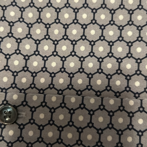 Men long sleeve button down printed shirt by Alfani - Picture 3 of 4